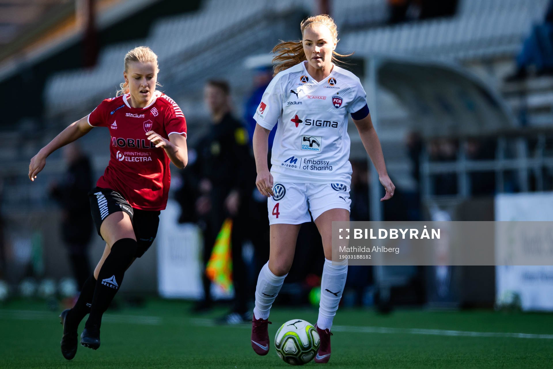 Limhamn Bunkeflos Mia Persson och Rosengårds Glodis Perla