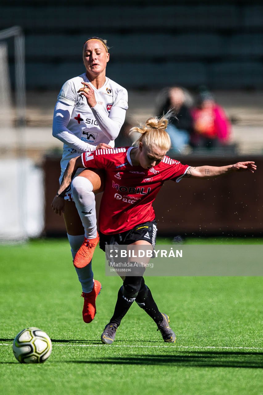 Rosengårds Sanne Troelsgaard Nielsen och Limhamn Bunkeflos