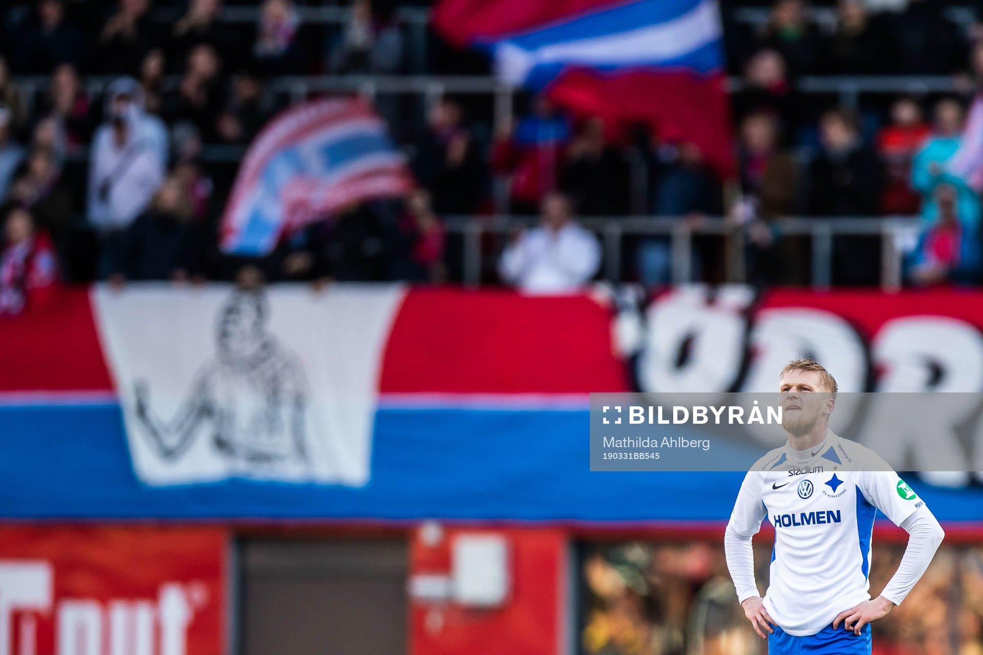 IFK Norrköpings Kalle Holmberg deppar