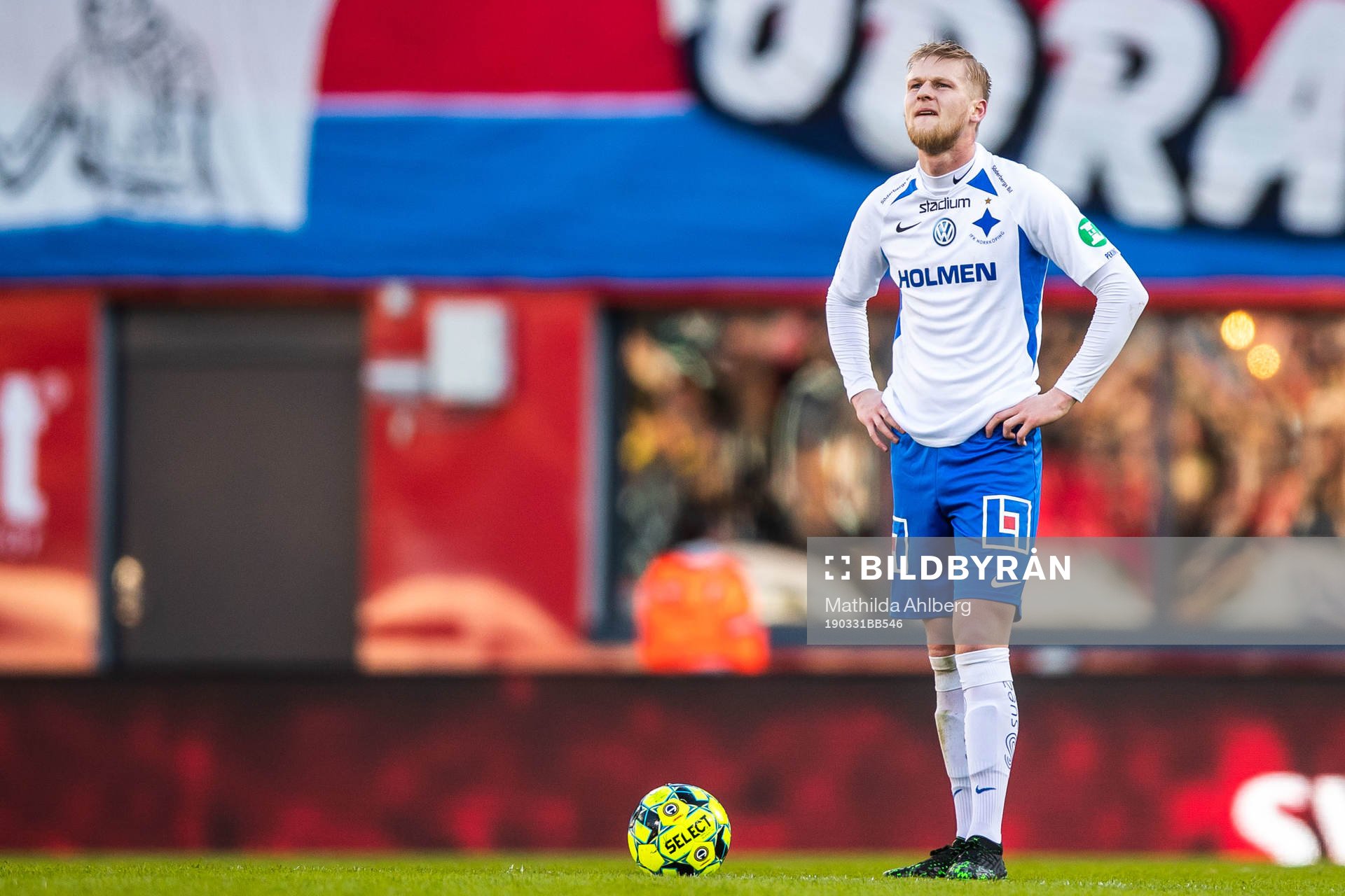 IFK Norrköpings Kalle Holmberg deppar