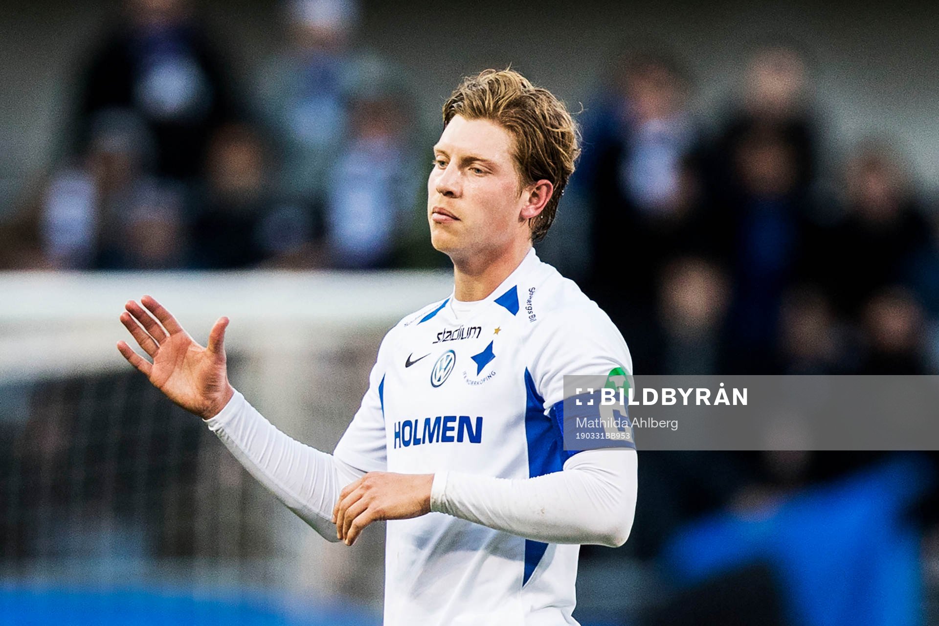 IFK Norrköpings Alexander Fransson deppar
