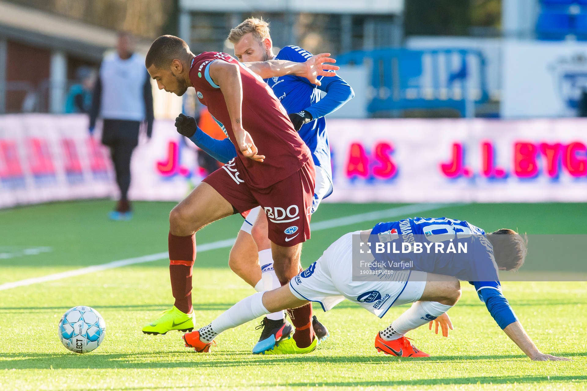 Ohi Omoijuanfo of Molde, Jonathan Lindseth and Joachim