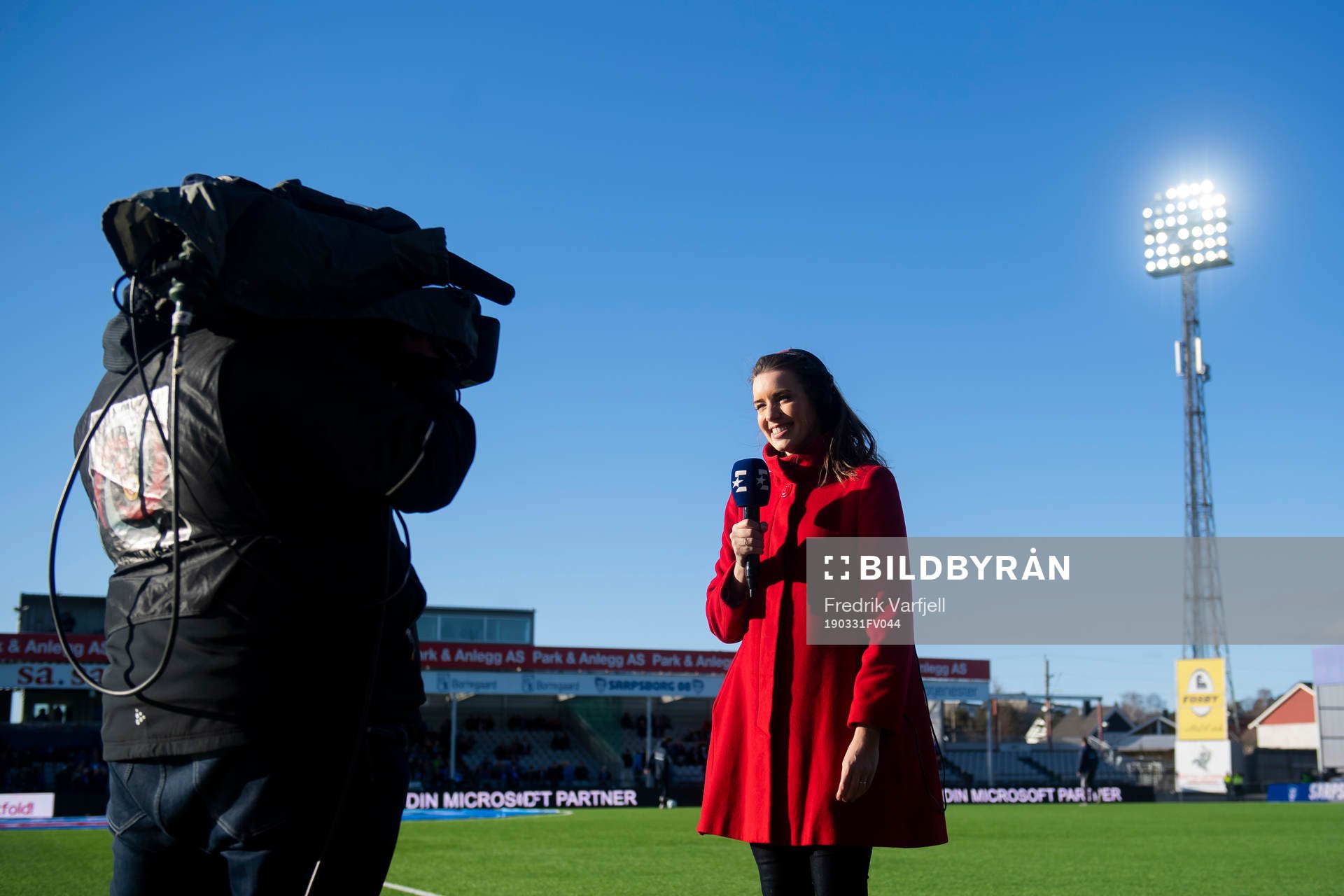 Susanne Furøy Wergeland, host of Eurosport