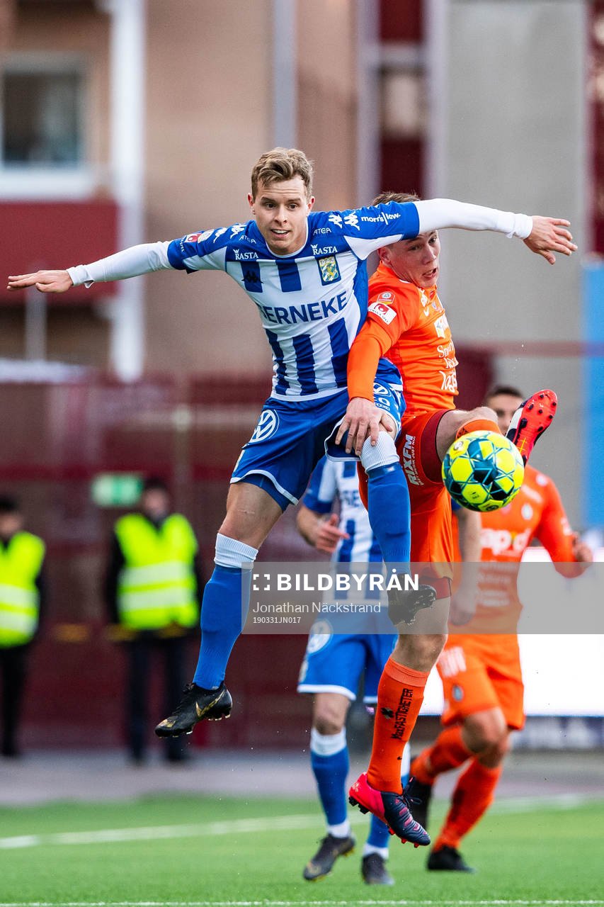 IFK Göteborgs Victor Wernersson och AFC Eskilstunas Gustav