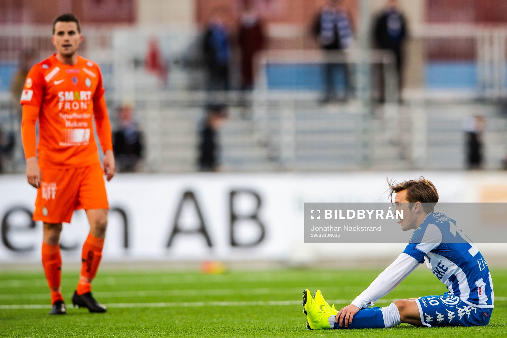 IFK Göteborgs Patrik Karlsson Lagemyr deppar