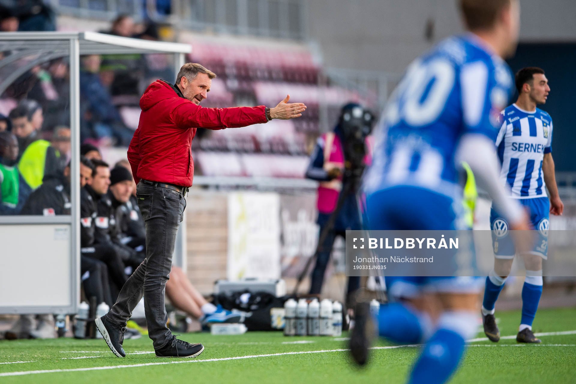 AFC Eskilstunas tränare Nemanja Miljanvoic