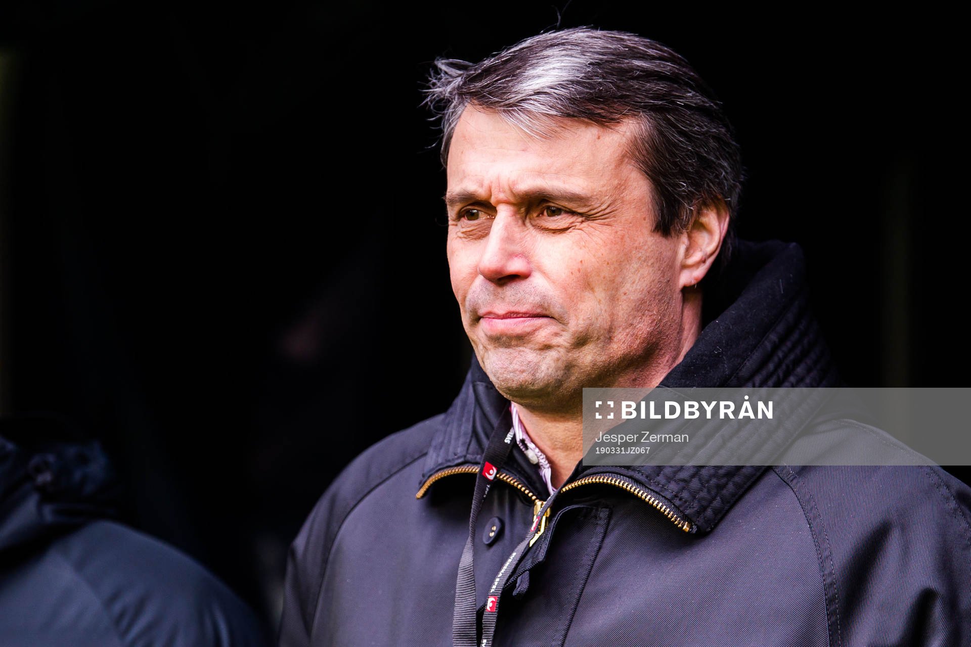 Östersunds Daniel Kindberg efter fotbollsmatchen i Allsvenskan mellan AIK och Östersund den 31 mars 2019 i Stockholm.