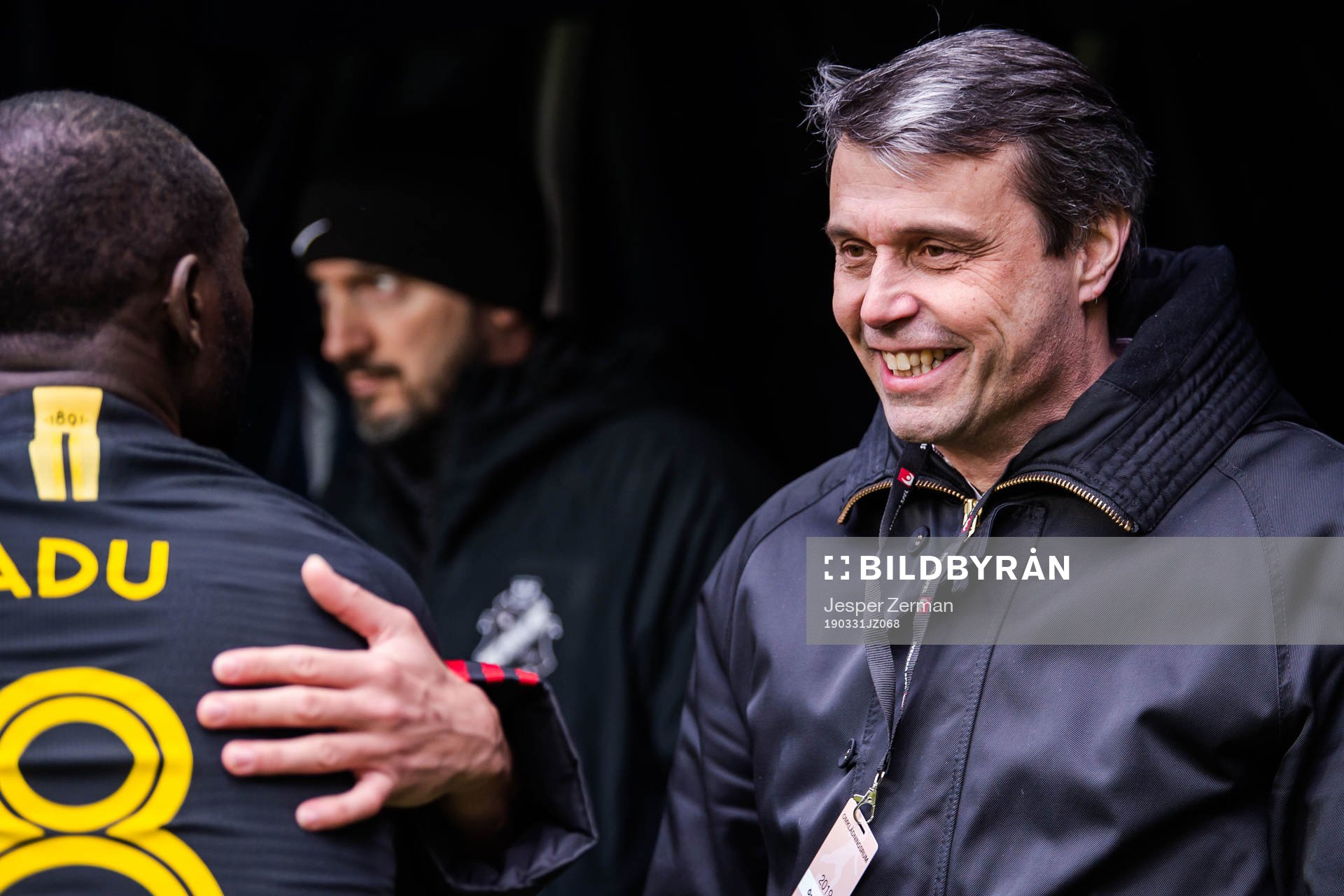 Östersunds Daniel Kindberg efter fotbollsmatchen i Allsvenskan mellan AIK och Östersund den 31 mars 2019 i Stockholm.
