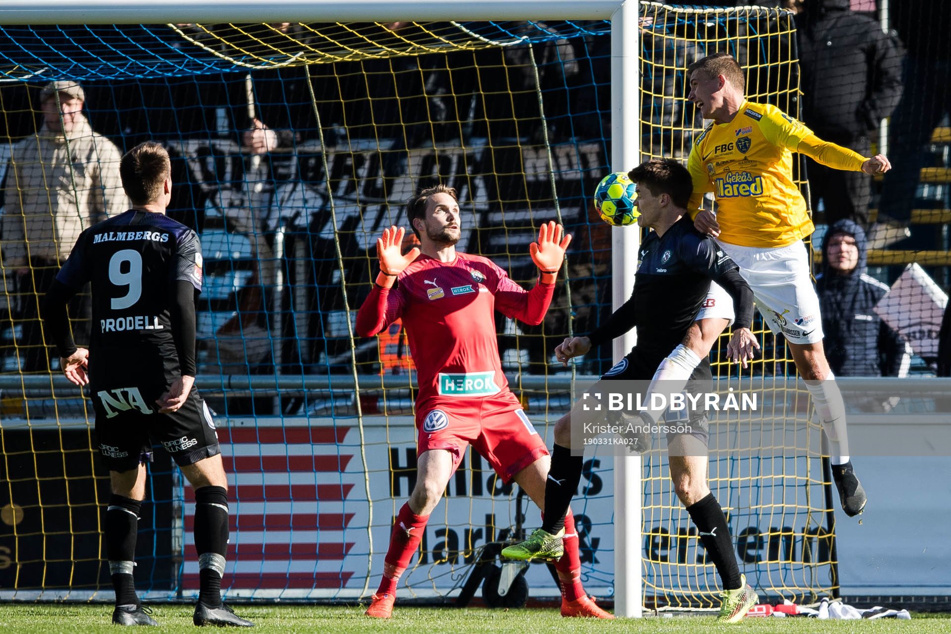 Falkenbergs John Björkengren gör 1-0