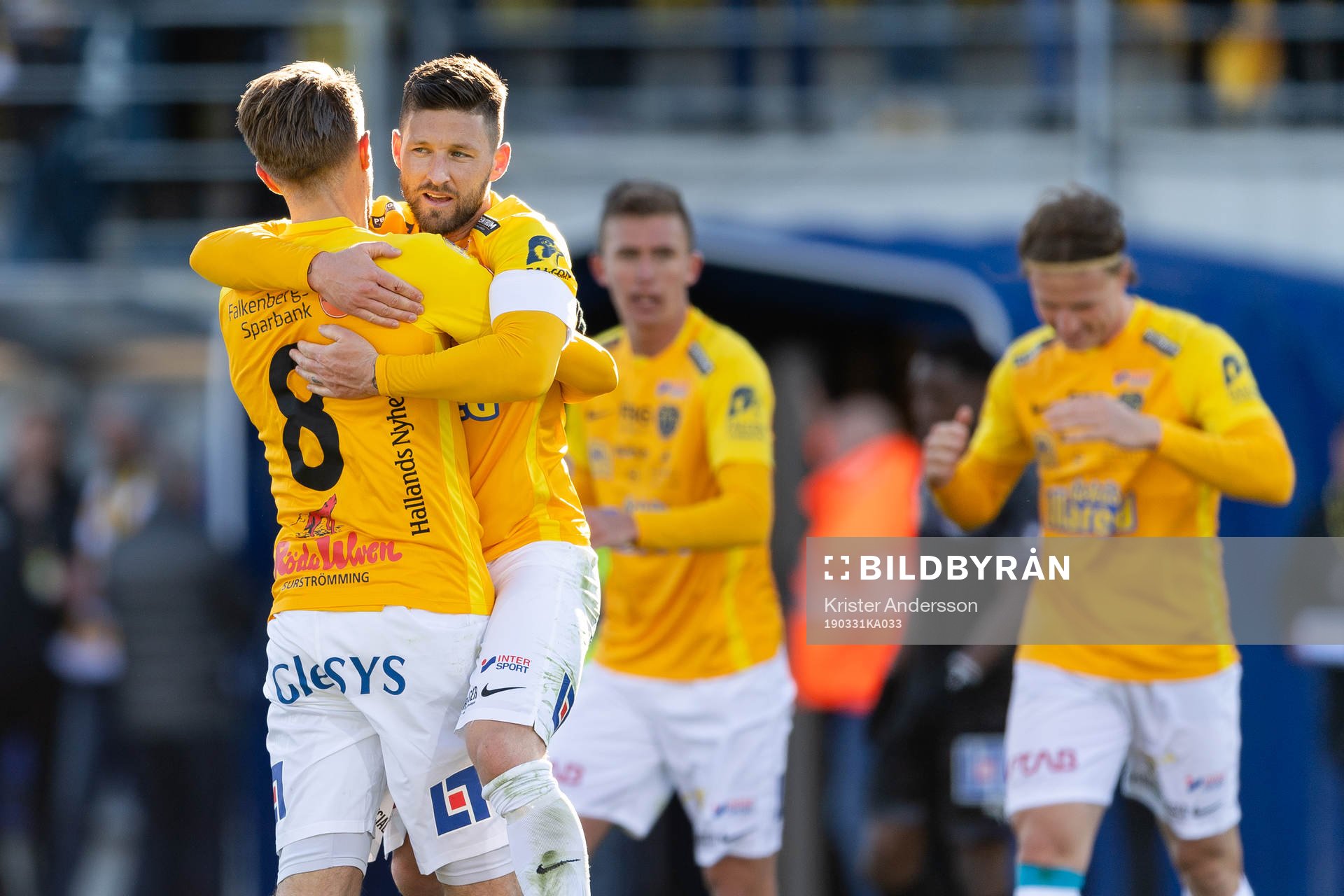 Falkenbergs Tibor Brink Joza jublar