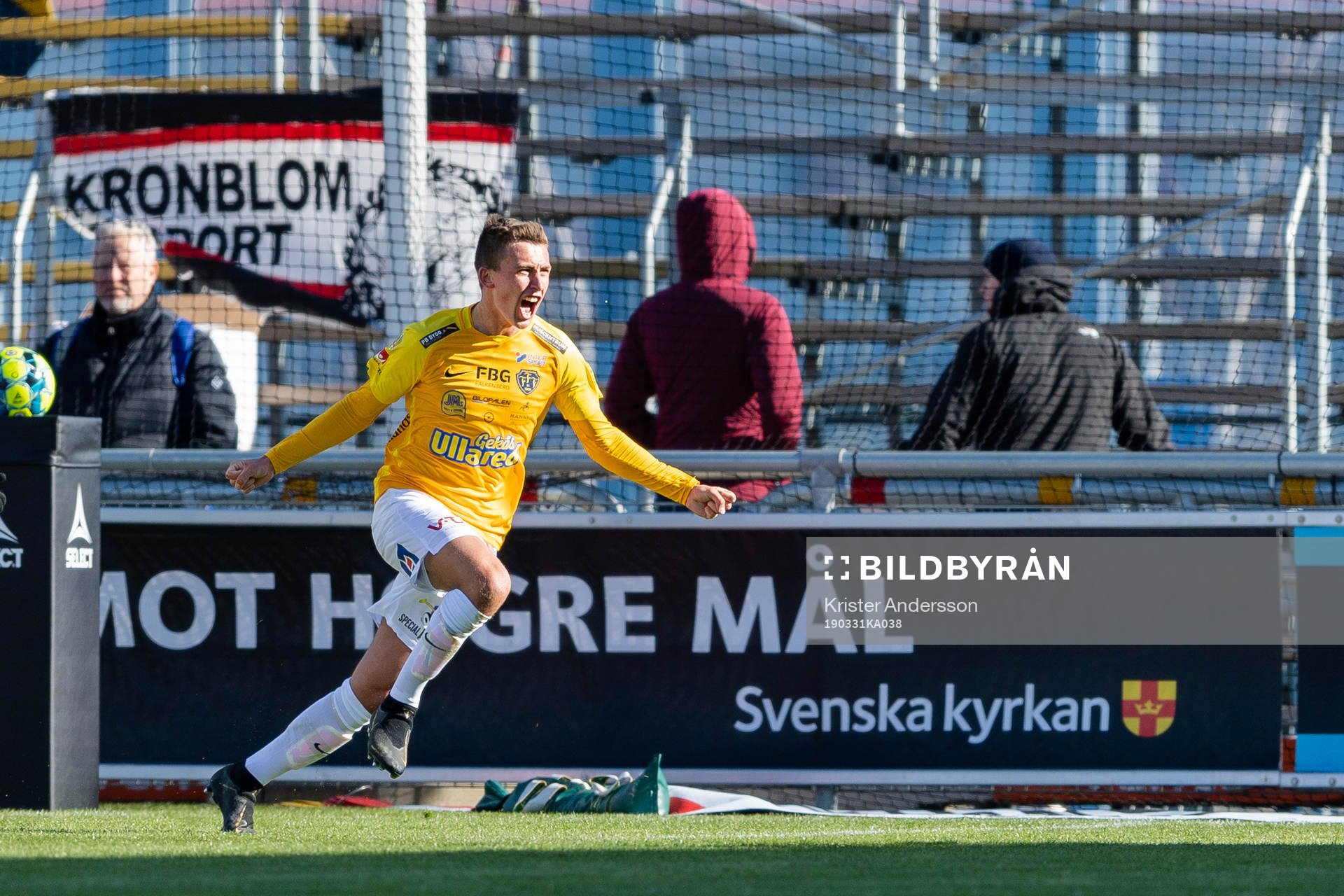 Falkenbergs John Björkengren jublar