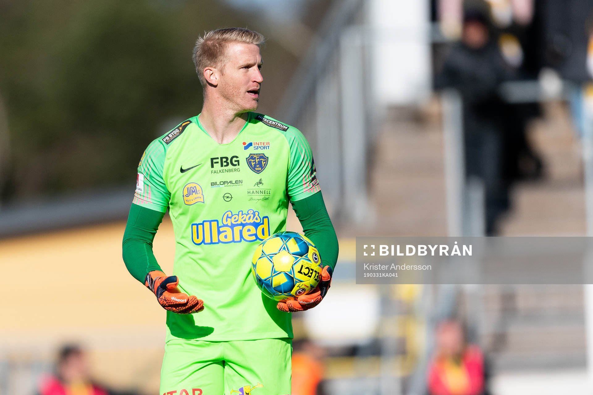 Falkenbergs målvakt Hampus Nilsson
