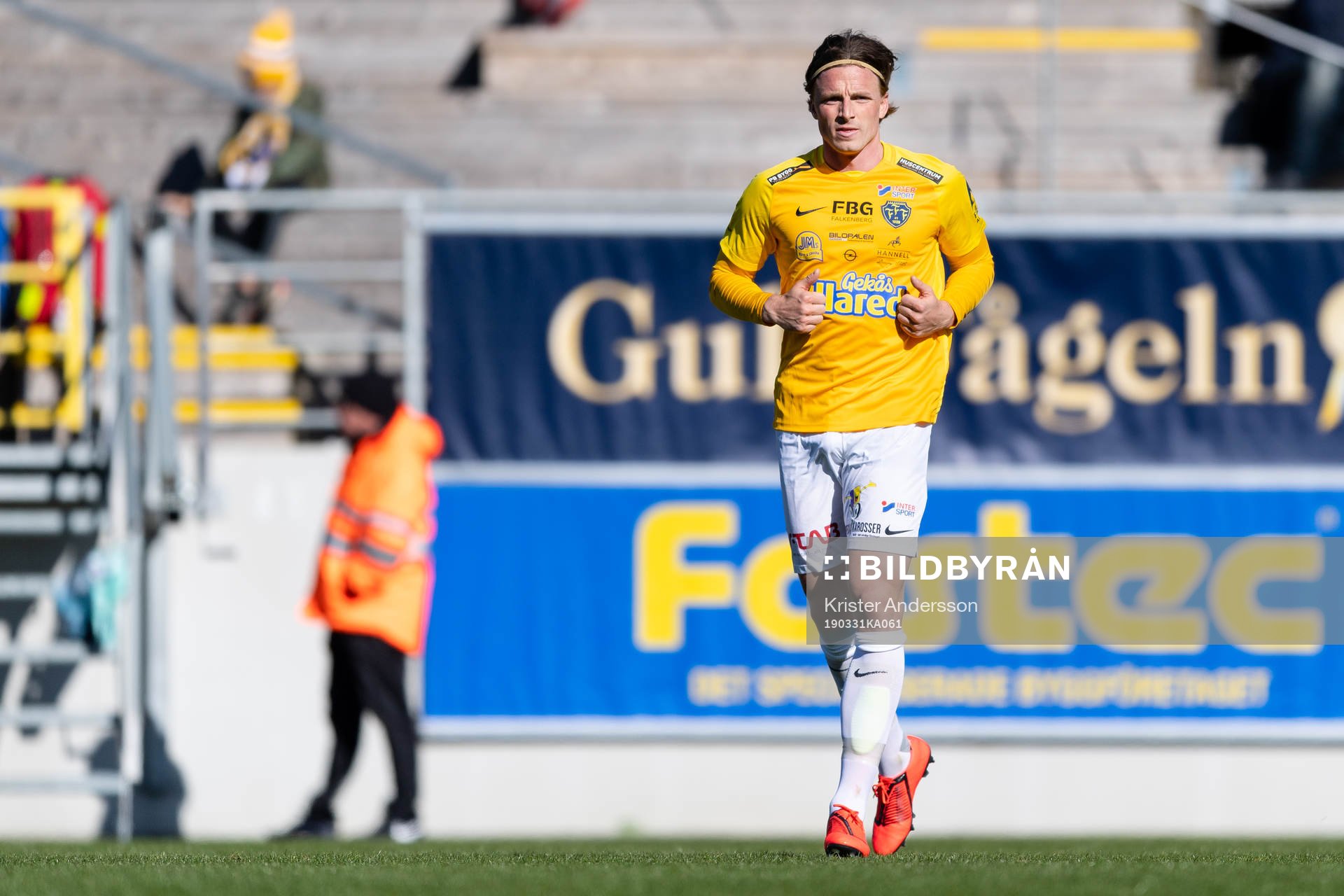 Falkenbergs målvakt Hampus Nilsson