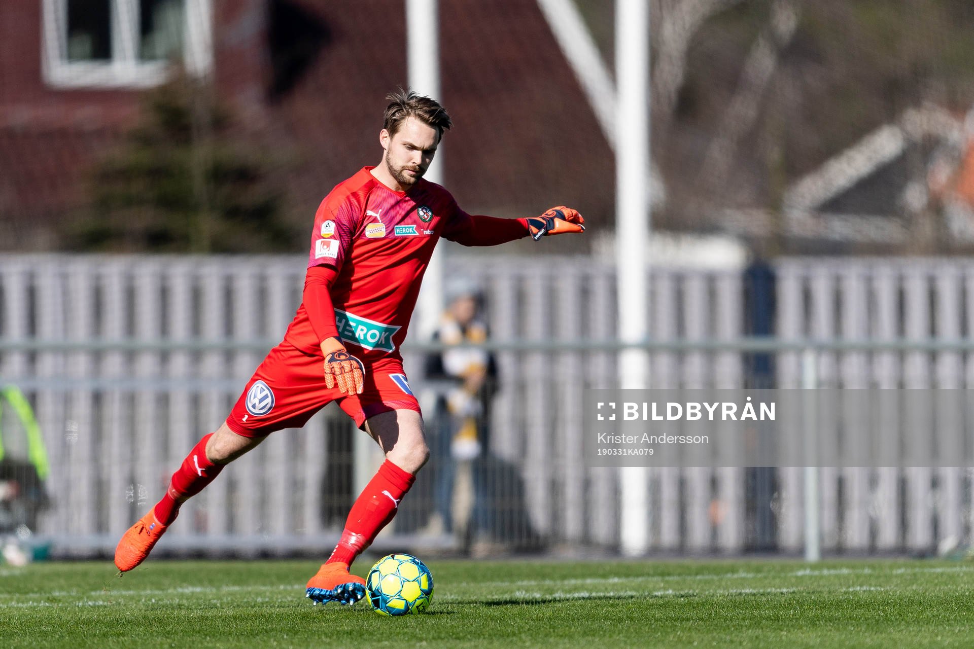 Örebros målvakt Oscar Jansson