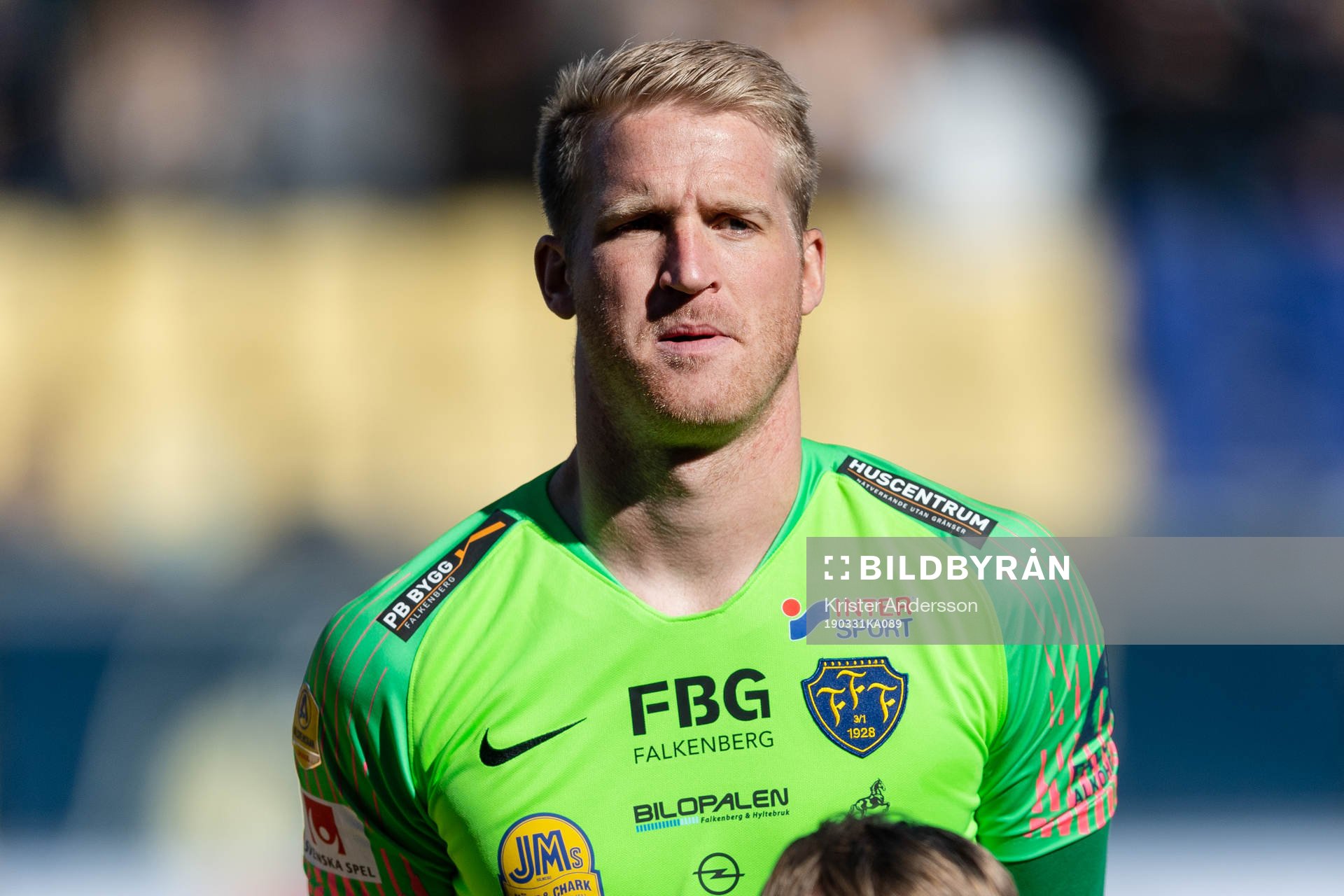 Falkenbergs målvakt Hampus Nilsson