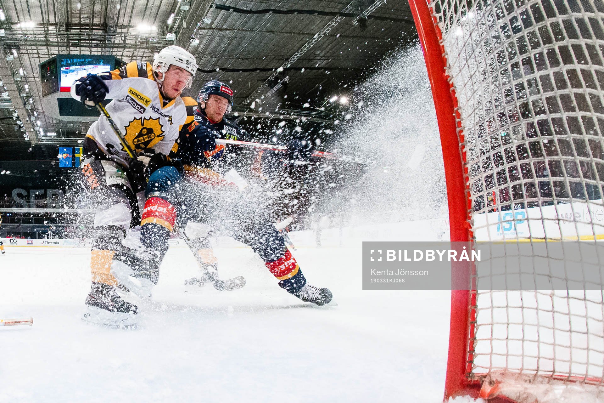 Djurgårdens Marcus Davidsson med en målchans