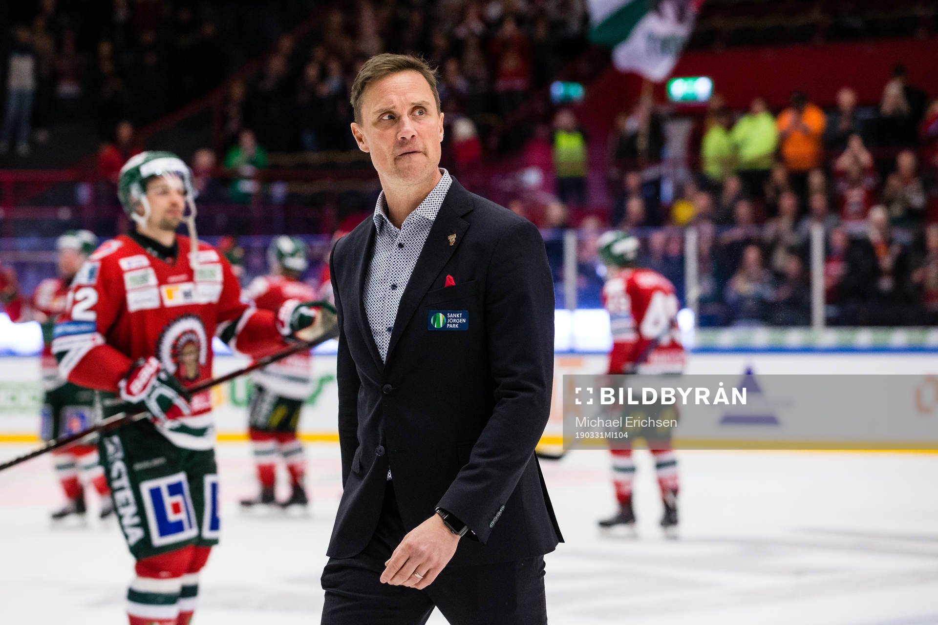 Frölundas tränare Roger Rönnberg