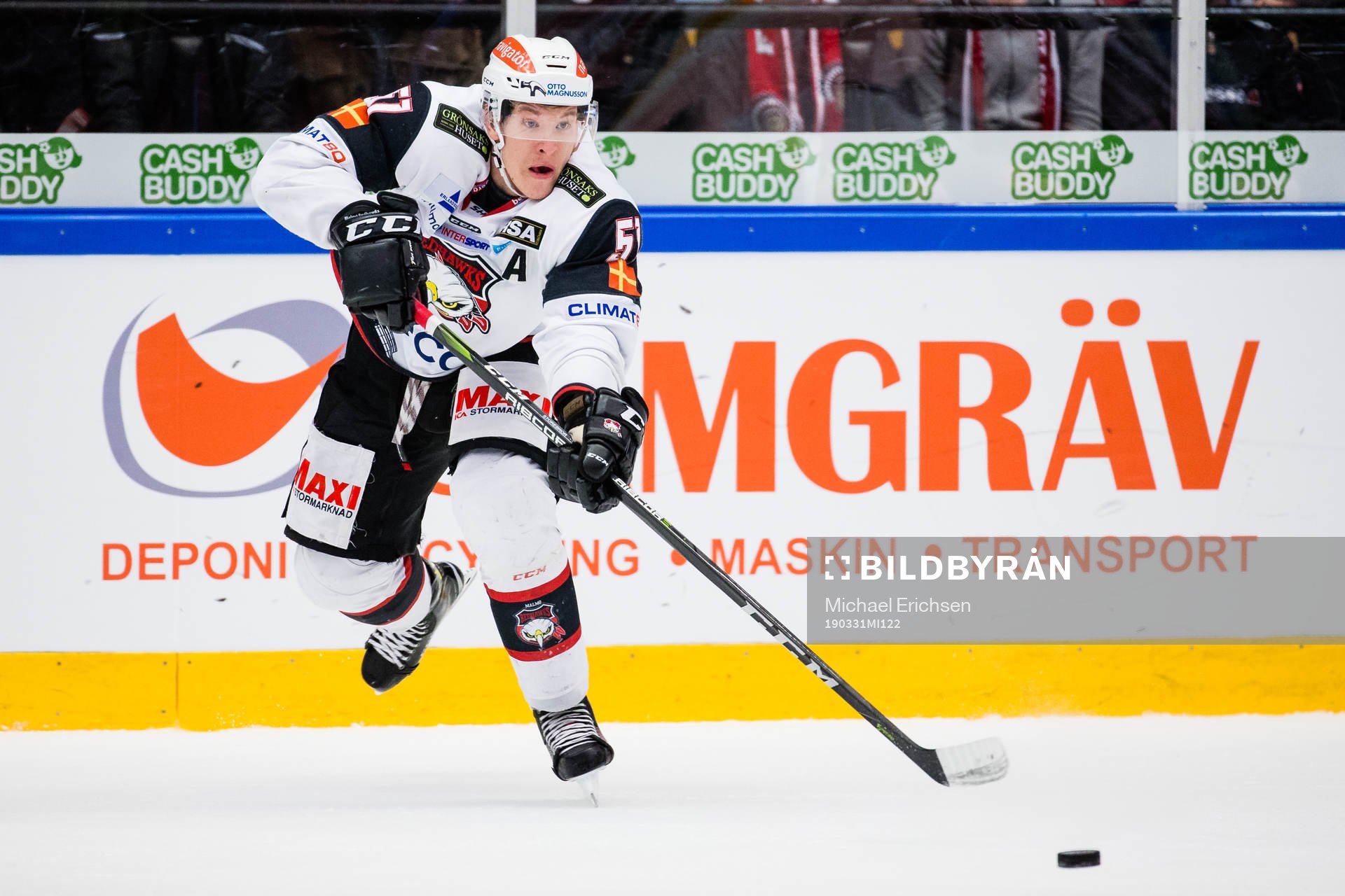 Malmö Redhawks Emil Sylvegård