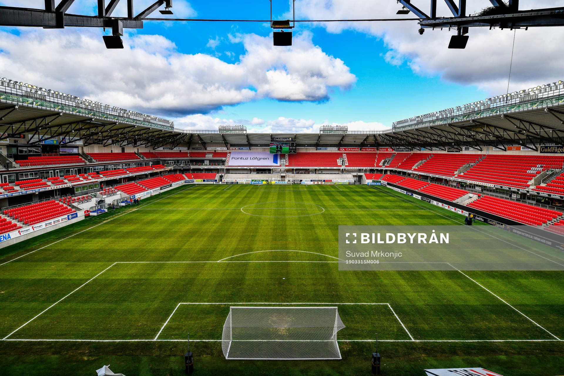 Interiörbild av Guldfågeln Arena