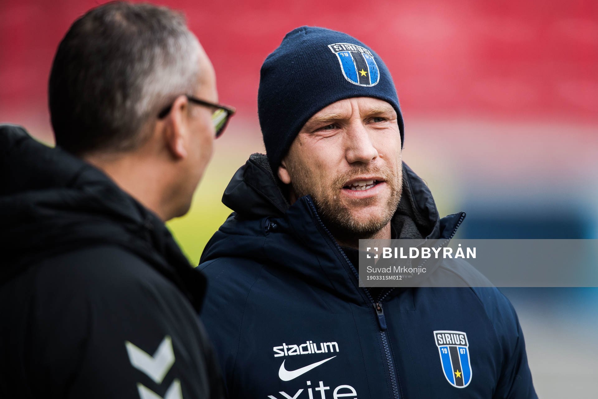 Sirius tränare Henrik Rydström