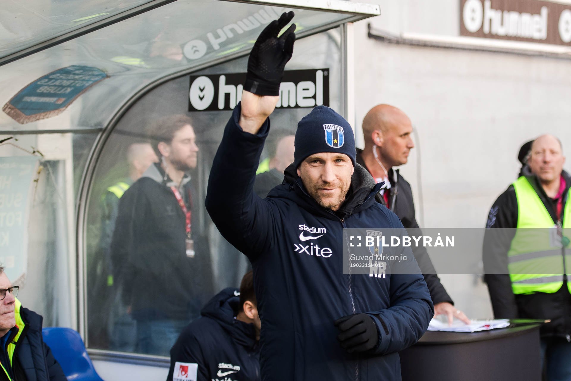 Sirius tränare Henrik Rydström