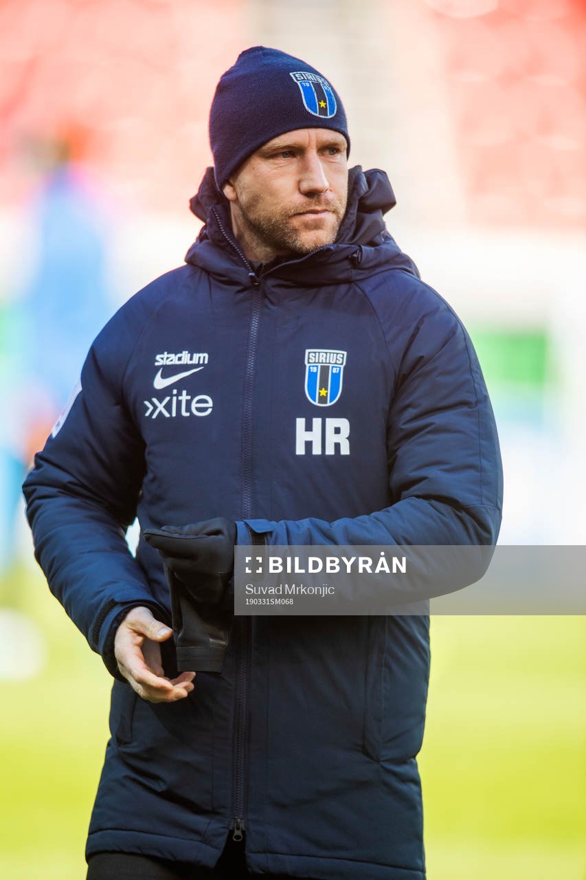 Sirius tränare Henrik Rydström