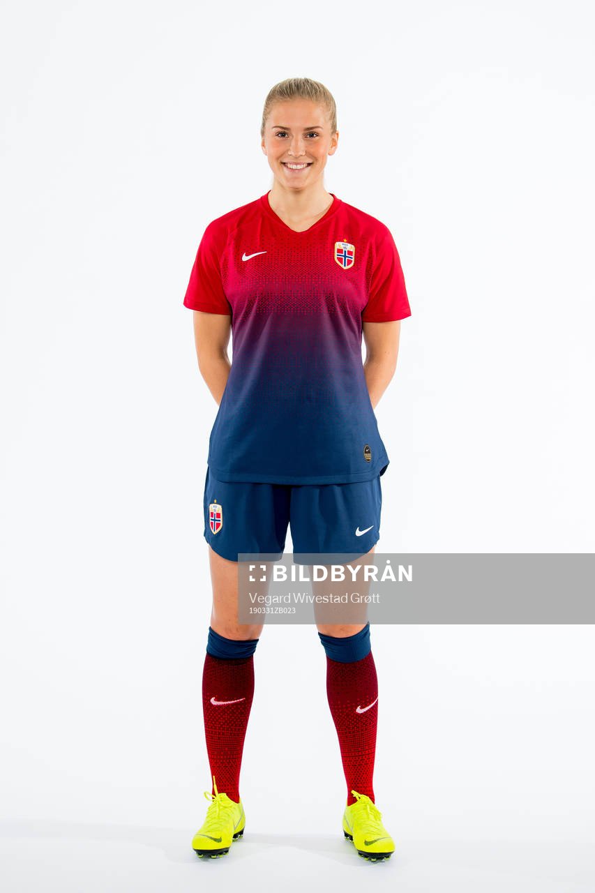 Emilie Nautnes of Norway poses for a portrait