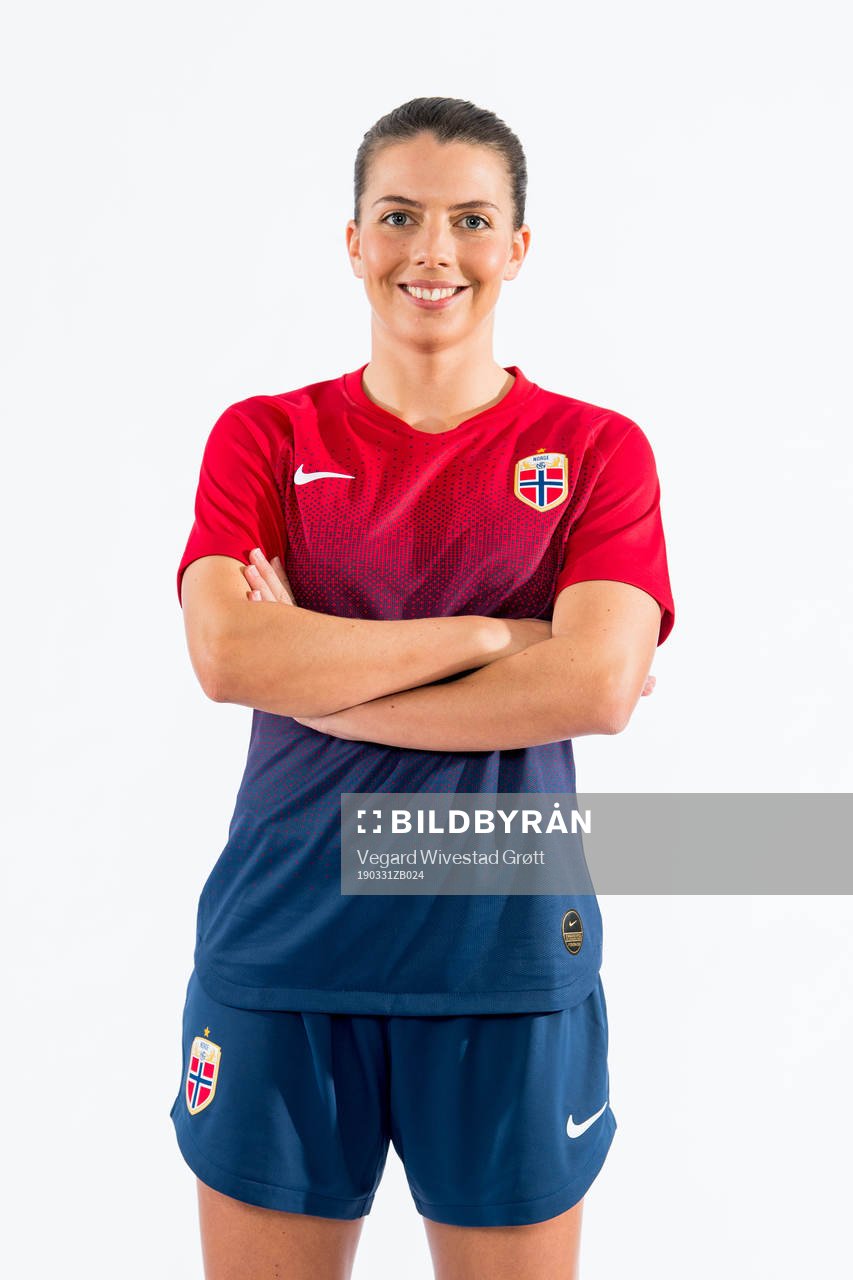 Cecilie Redisch Kvamme of Norway poses for a portrait