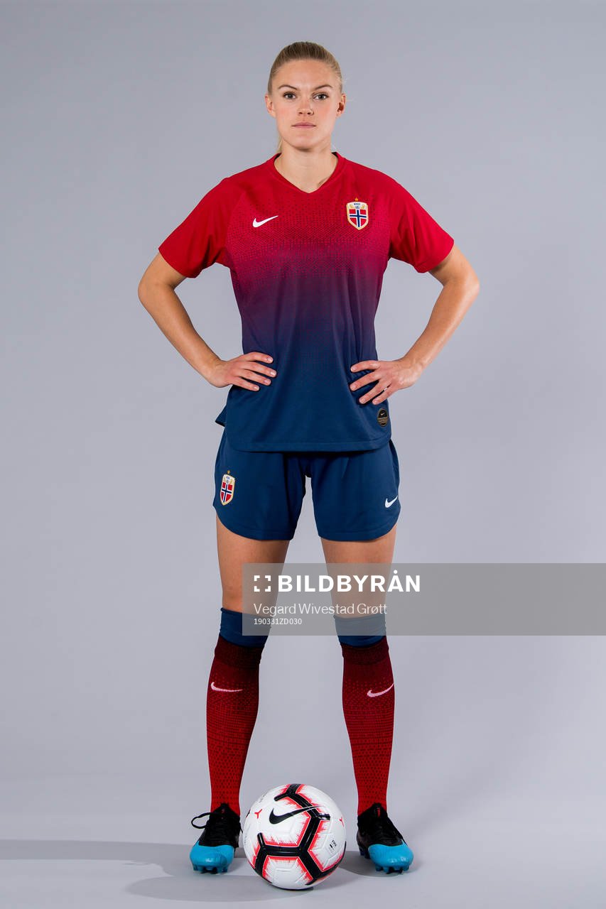 Kristine Bjørdal Leine of Norway poses for a portrait