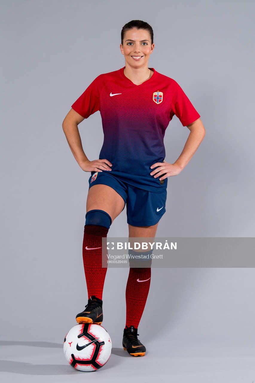 Cecilie Redisch Kvamme of Norway poses for a portrait