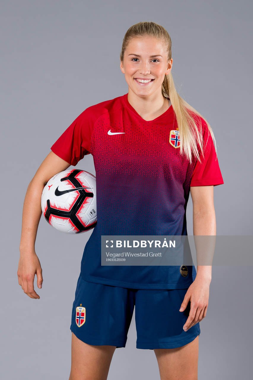 Emilie Nautnes of Norway poses for a portrait