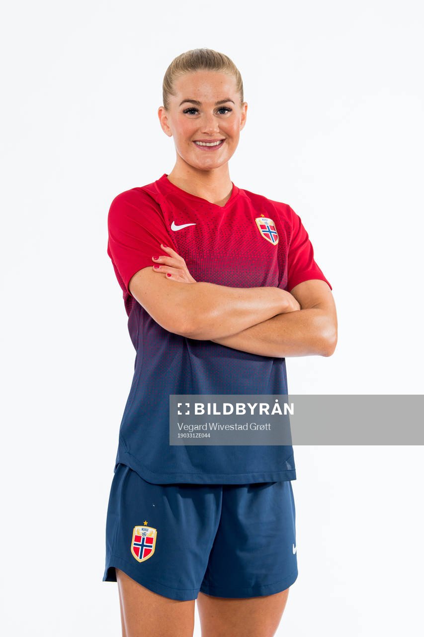 Lisa-Marie Karlseng Utland of Norway poses for a portrait