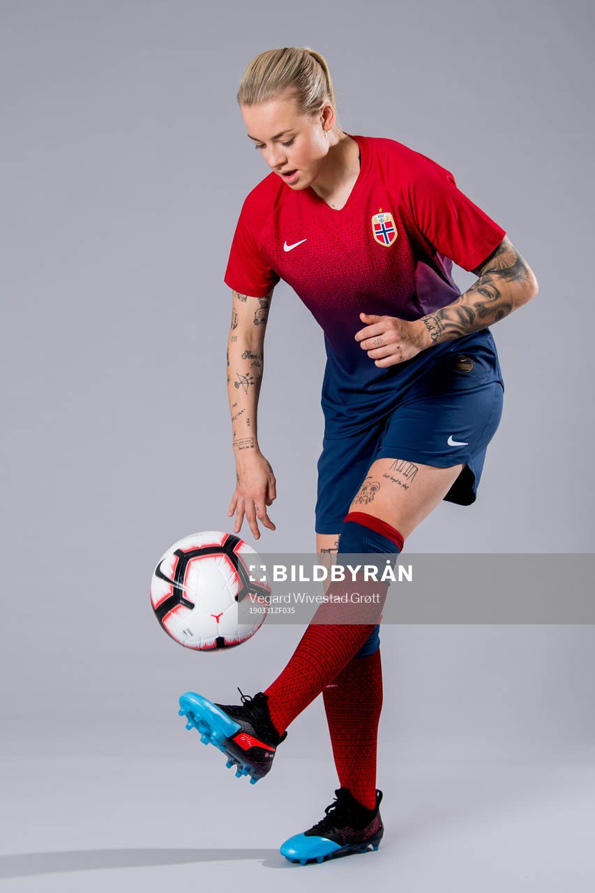 Marie Dølvik Markussen of Norway poses for a portrait