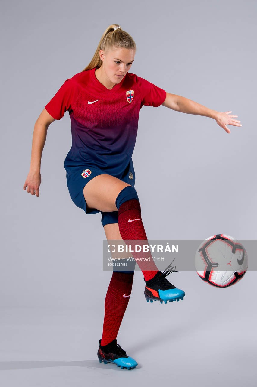 Kristine Bjørdal Leine of Norway poses for a portrait