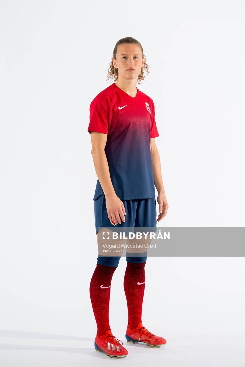 Synne Skinnes Hansen of Norway poses for a portrait