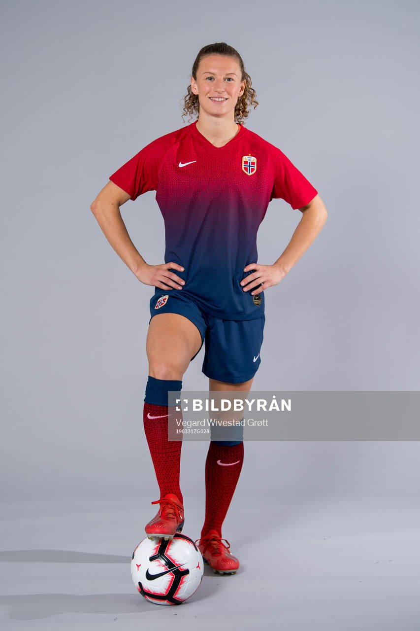 Synne Skinnes Hansen of Norway poses for a portrait
