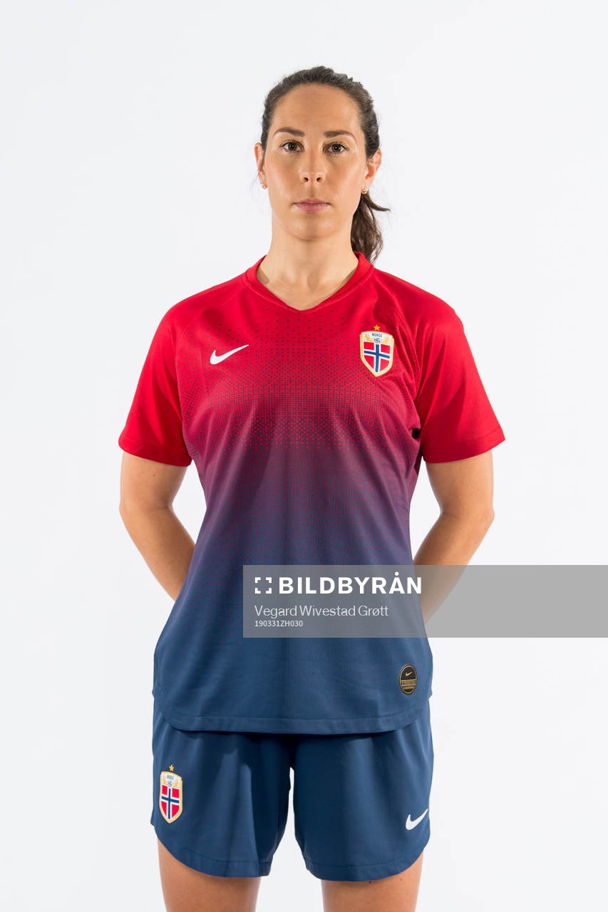 Ingrid Moe Wold of Norway poses for a portrait