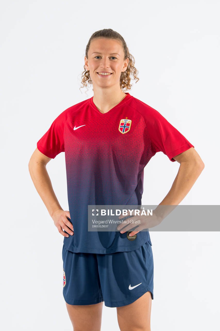 Synne Skinnes Hansen of Norway poses for a portrait