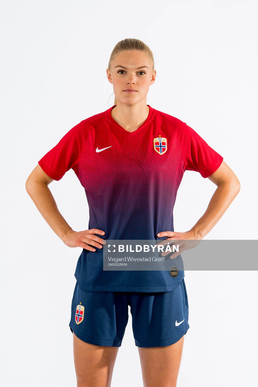 Kristine Bjørdal Leine of Norway poses for a portrait