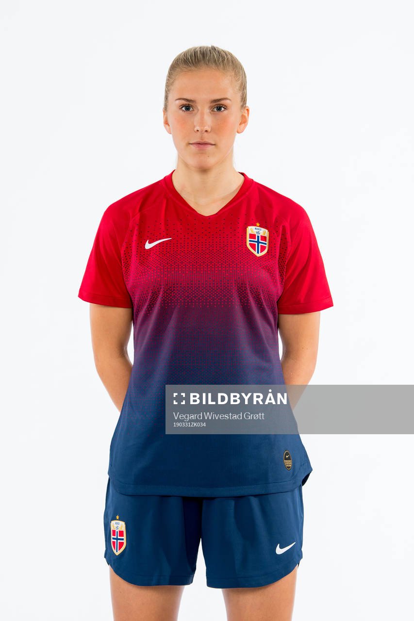 Emilie Nautnes of Norway poses for a portrait