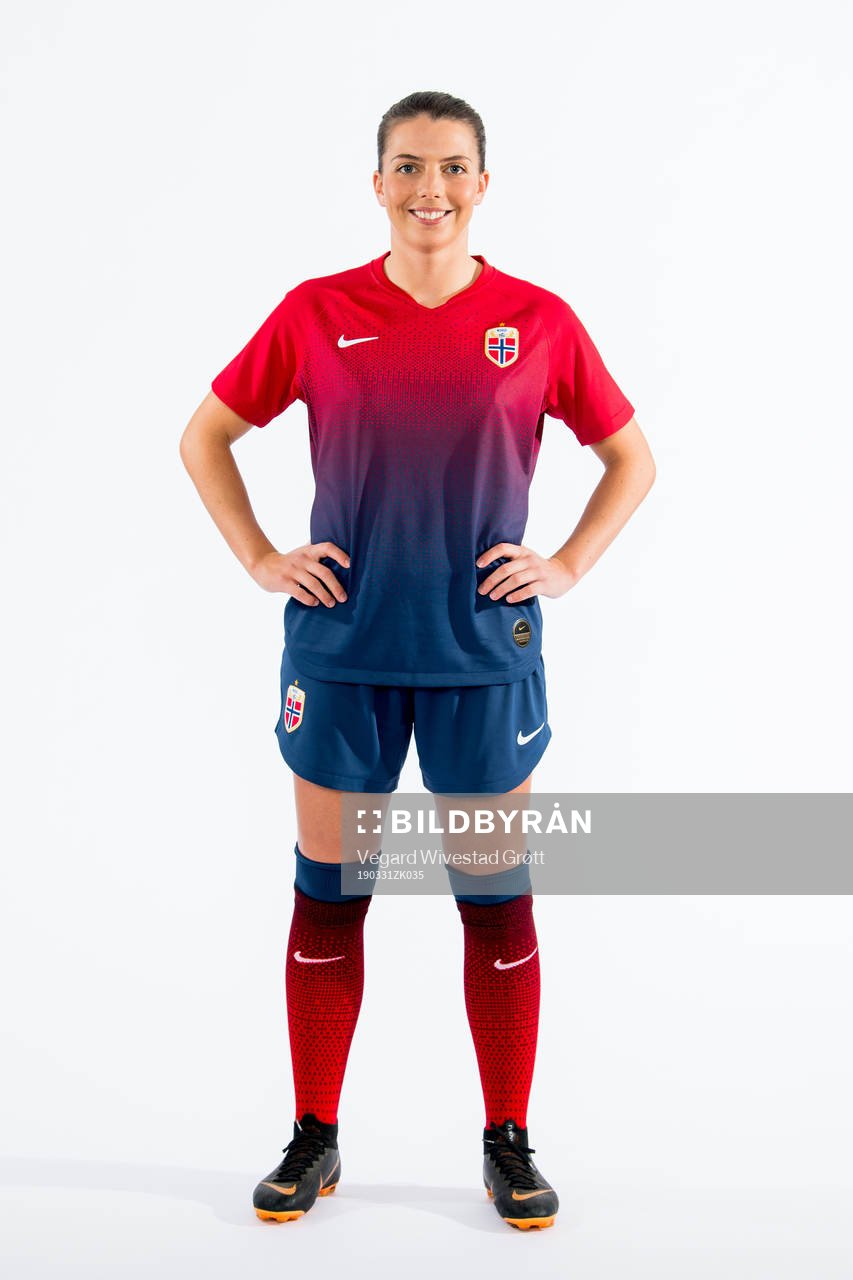 Cecilie Redisch Kvamme of Norway poses for a portrait