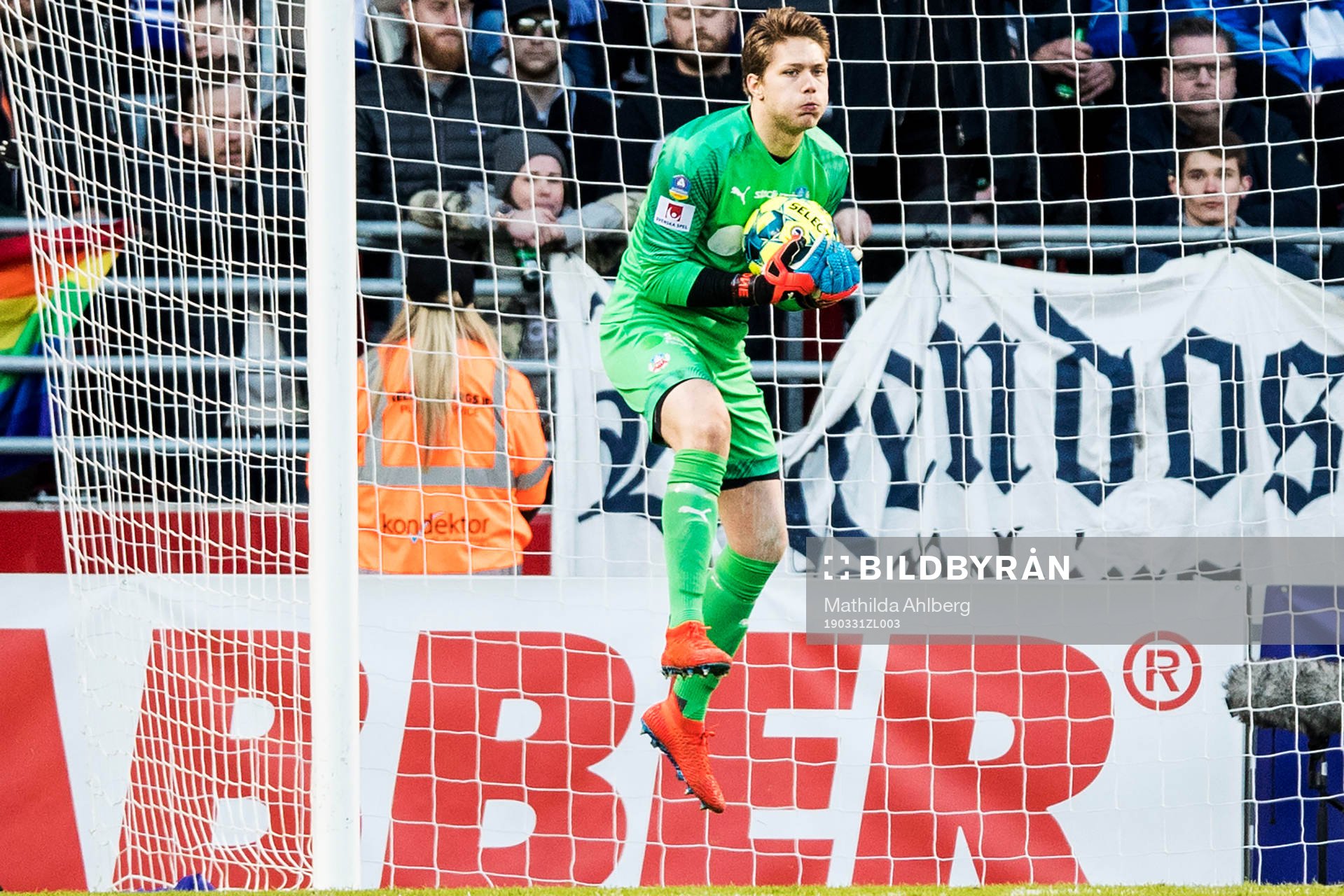 Helsingborgs målvakt Kalle Joelsson