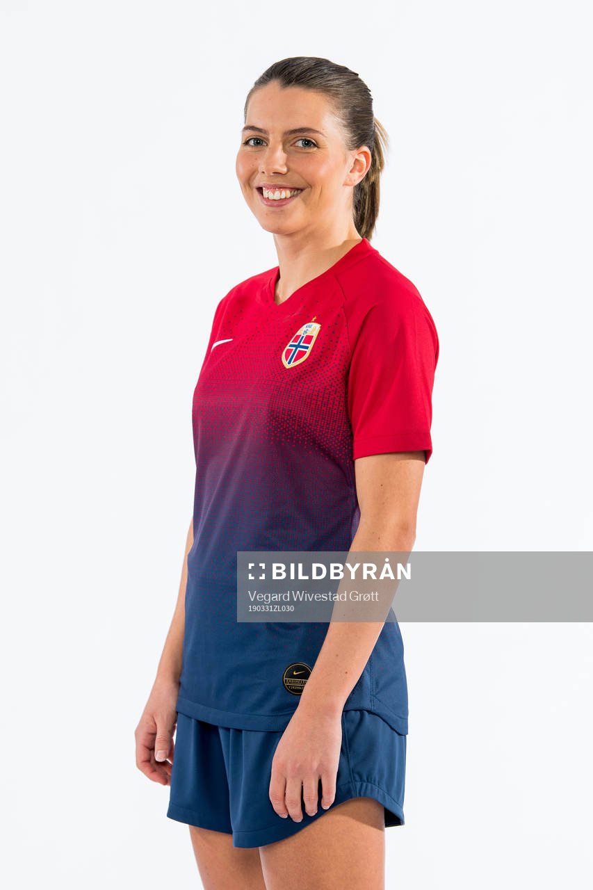 Cecilie Redisch Kvamme of Norway poses for a portrait