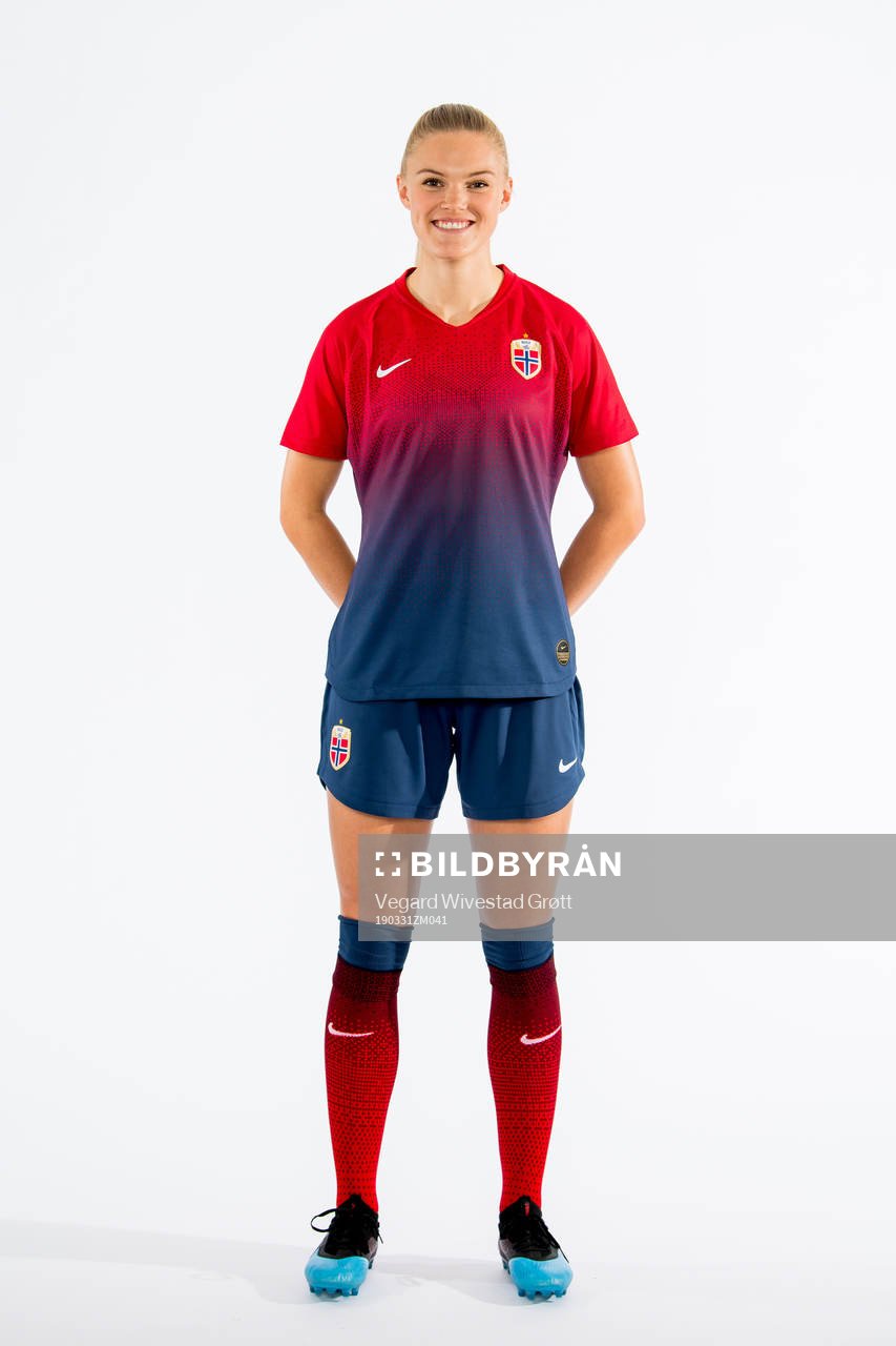 Kristine Bjørdal Leine of Norway poses for a portrait