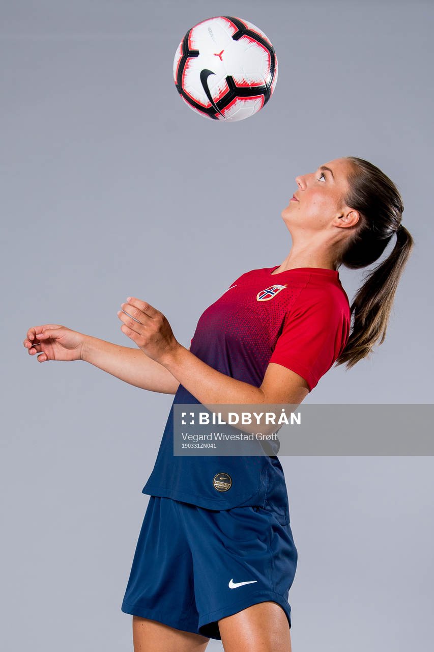 Vilde Bøe Risa of Norway poses for a portrait