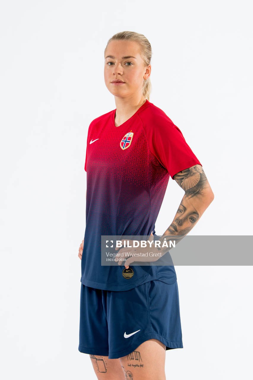 Marie Dølvik Markussen of Norway poses for a portrait