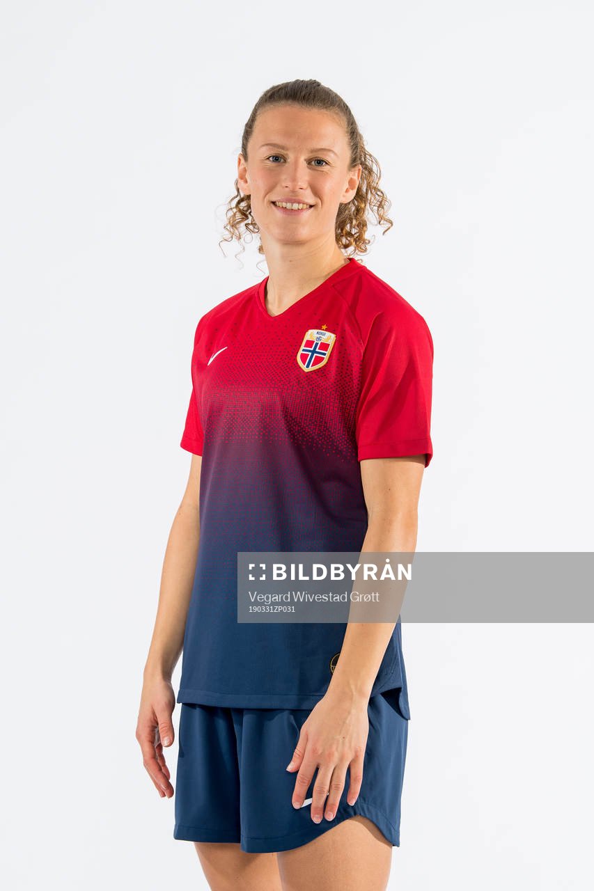 Synne Skinnes Hansen of Norway poses for a portrait