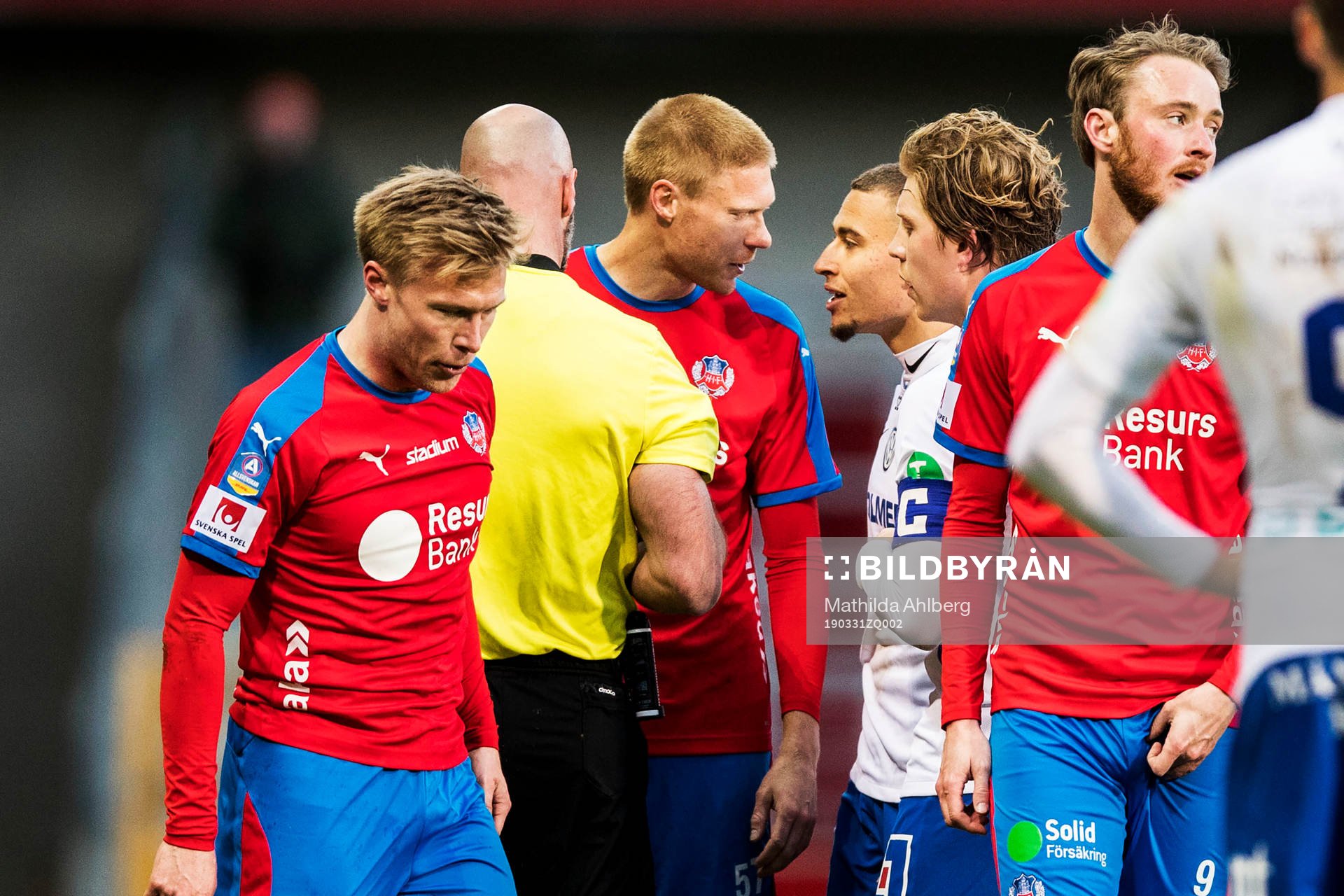 Helsingborgs Markus Holgersson och IFK Norrköpings Jordan