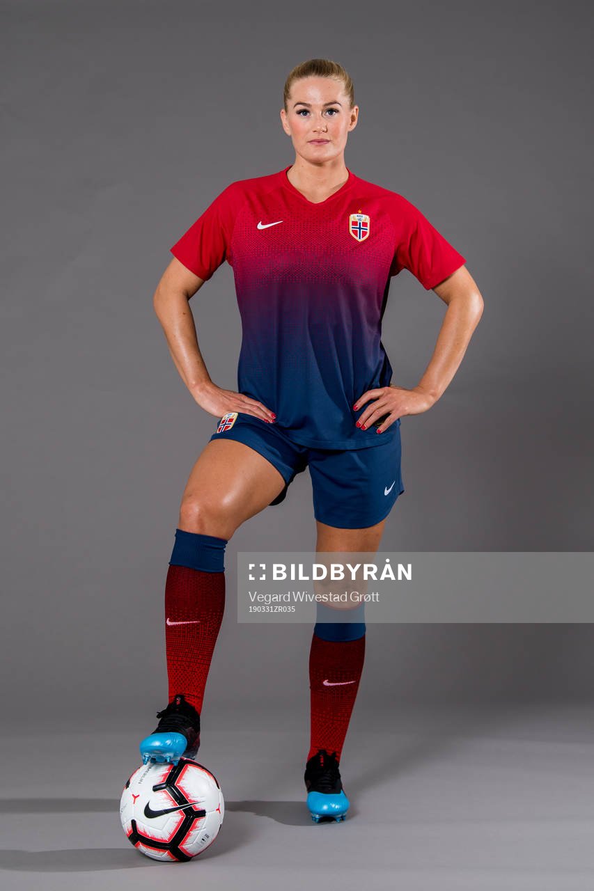 Lisa-Marie Karlseng Utland of Norway poses for a portrait