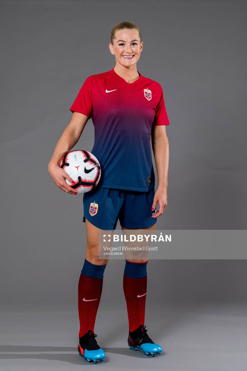 Lisa-Marie Karlseng Utland of Norway poses for a portrait